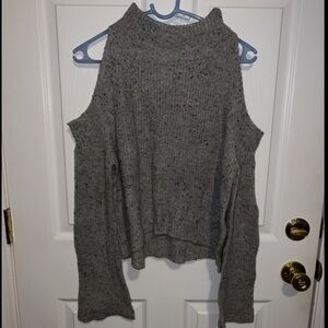 Cotton On Gray Off-the-Shoulder Sweater